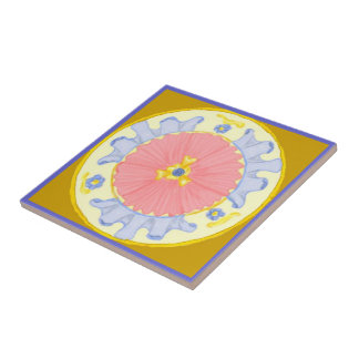 Light Passion Mediterranean Plate Coaster tile