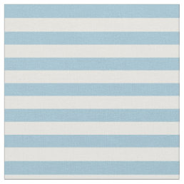 Light Pastel Blue &amp; White Striped Fabric