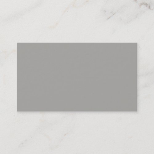 Light Pastel Gray Business Card