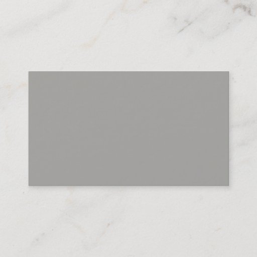 Customizable Light Pastel Gray Business Card