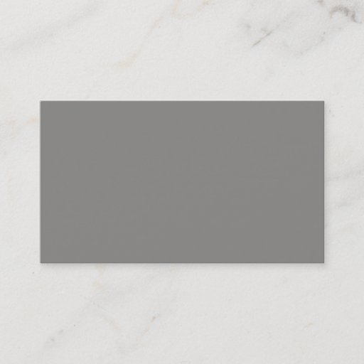Customizable Light Pastel Gray Business Card