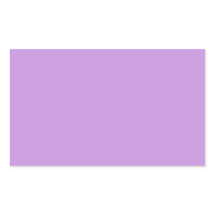 Light Pastel Lavender Rectangle Sticker