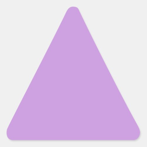 Light Pastel Lavender Triangle Sticker