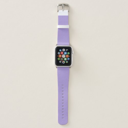 Light Pastel Purple Solid Color Apple Watch Band