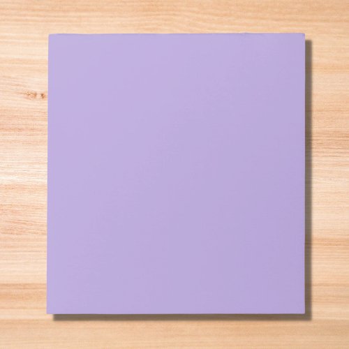 Light Pastel Purple Solid Color Notepad