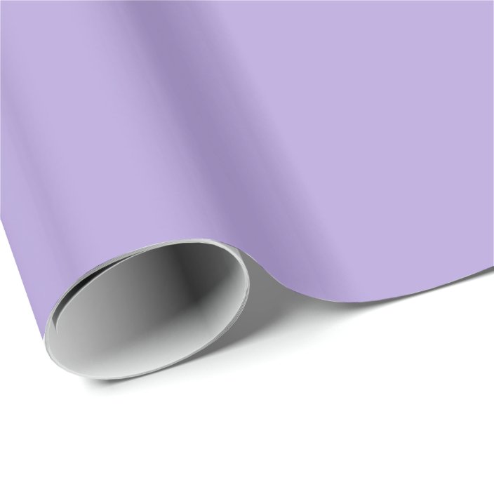Light Pastel Purple Wrapping Paper 