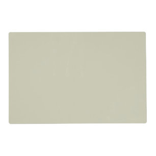 Light Pastel Sage Green Solid Color Background Placemat