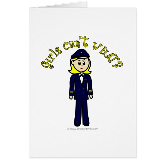 Light Pilot Girl Cards (Front)