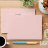 Light Pink (706) with return address Envelope (Desk)