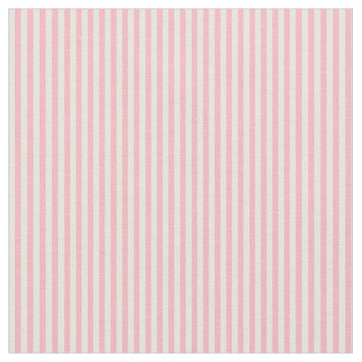 Light Pink and Beige Stripes Fabric
