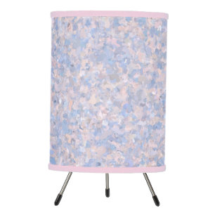 Light Pink and Blue  lamp
