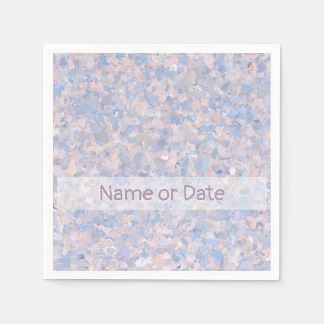 Light Pink and Blue Napkins (Front)