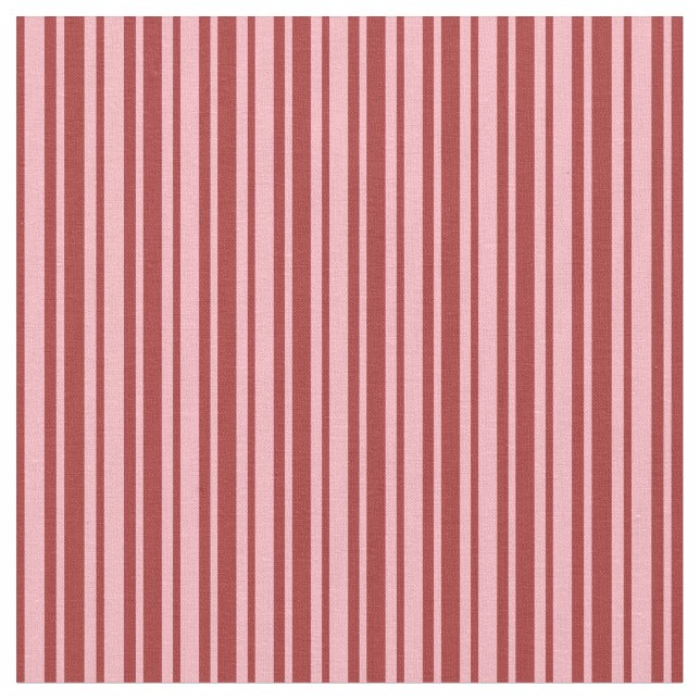 Light Pink and Brown Colored Lines Fabric (Close Up)