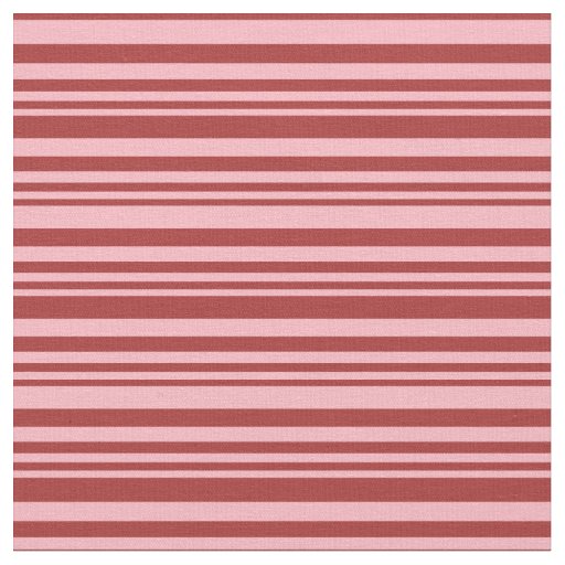 Light Pink and Brown Striped/Lined Pattern Fabric