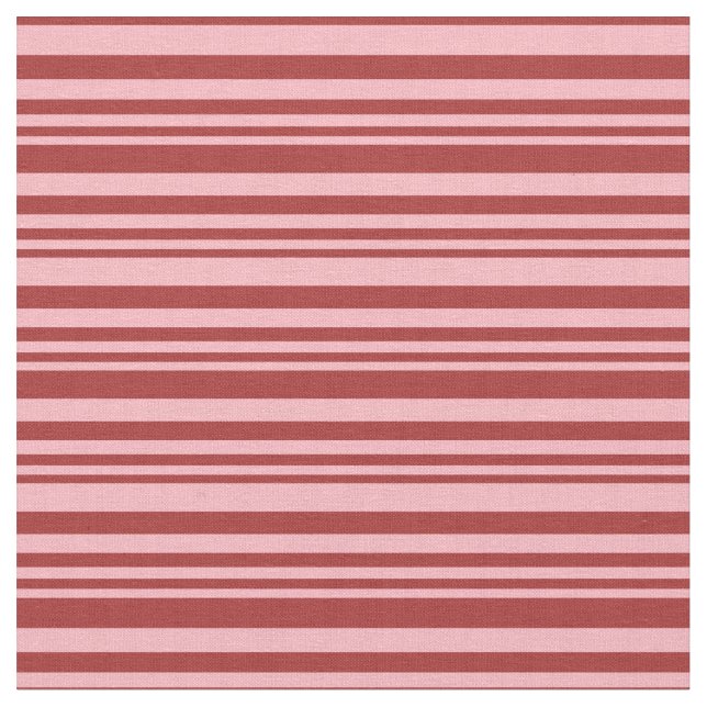 Light Pink and Brown Striped/Lined Pattern Fabric (Close Up)