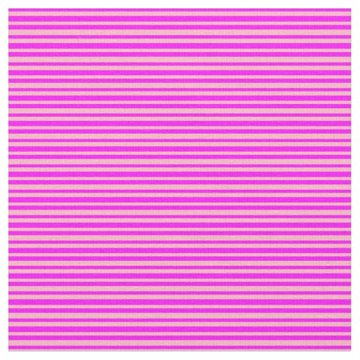 Light Pink and Fuchsia Lines/Stripes Pattern Fabric