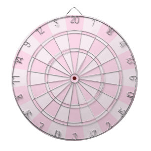 Light Pink Dartboard With Darts