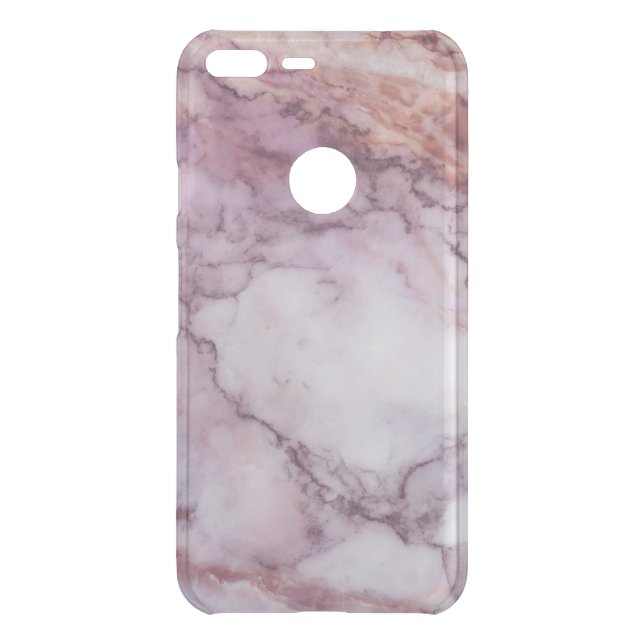 Light Pink Faux Marble Design Uncommon Google Pixel XL Case (Back)