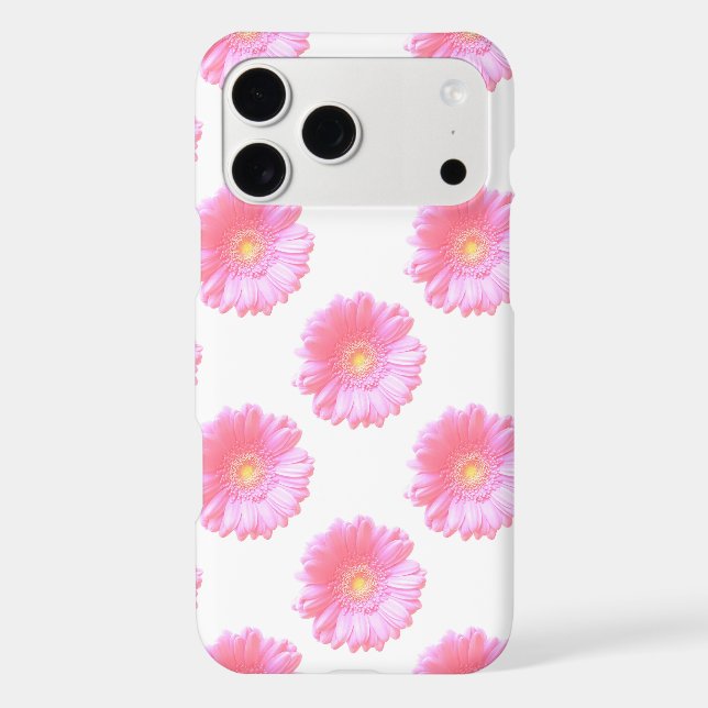 Light pink gerbera daisy Case-Mate iPhone case (Back)