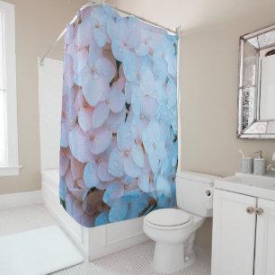 Light Pink Hydrangeas Shower Curtain