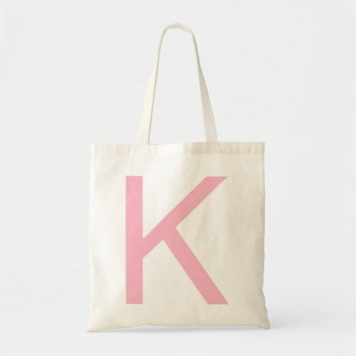 Light Pink Kappa Tote Bag