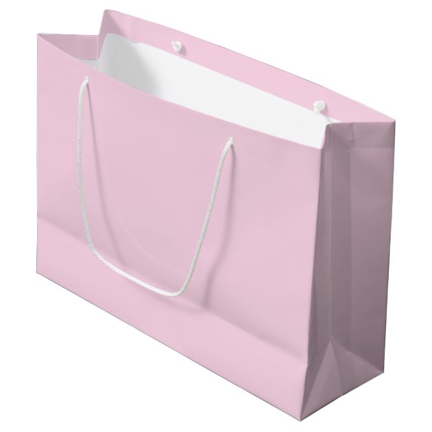 light pink paper gift bags