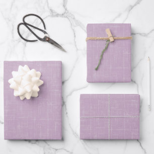 Light Pink Linen Wrapping Paper Sheets