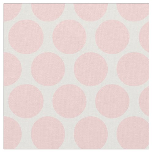 Light Pink Mod Dots Fabric