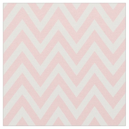 Light Pink Modern Chevron Stripes Fabric