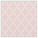 Light Pink Moroccan Print Fabric