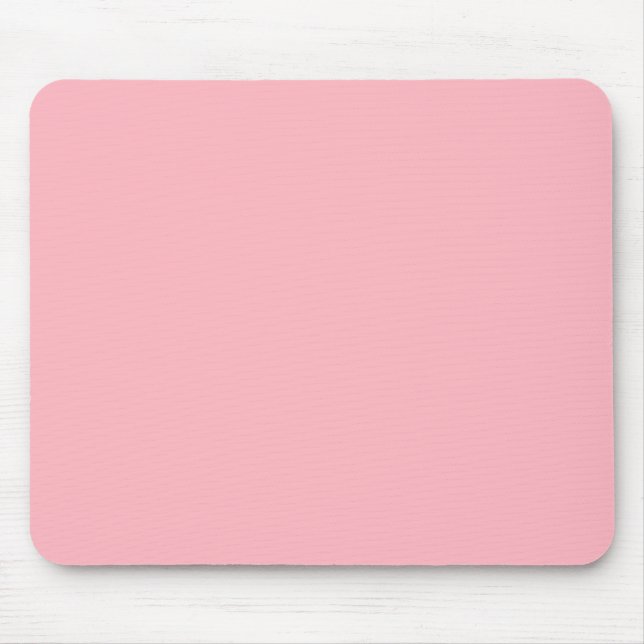 Light Pink Mouse Pad (Front)