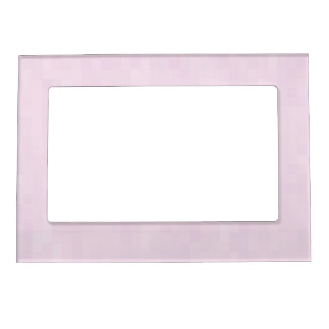 light pink pattern decorative magnetic frame (Front)