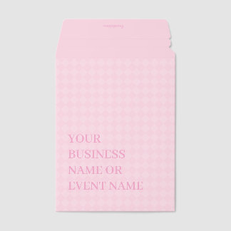 Light Pink Pattern Shipping Envelope Mailer