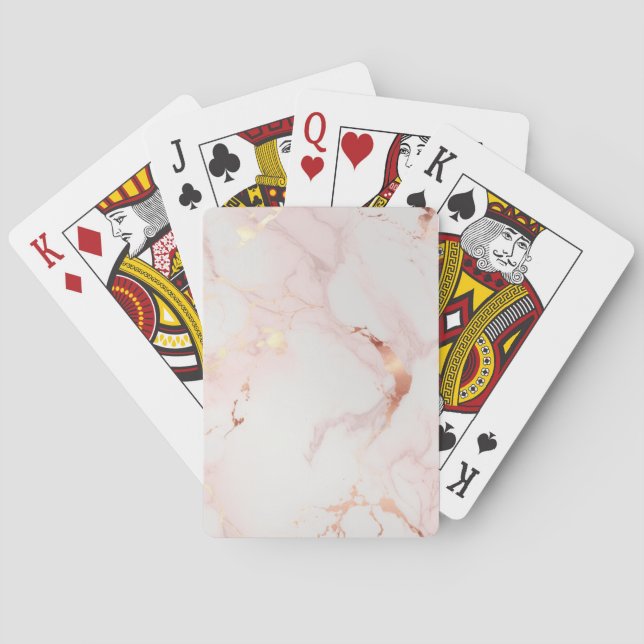 Light Pink Playing Cards (Back)
