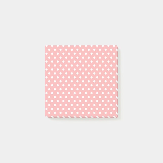 Light pink   Polka Dots Notes (Front)