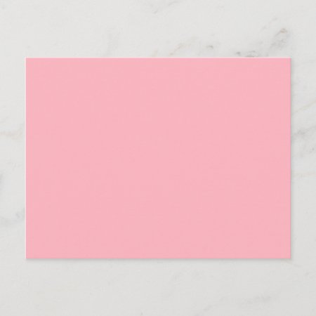 Light Pink Postcard