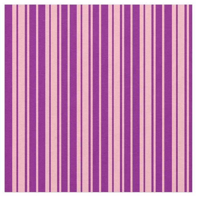 Light Pink & Purple Pattern Fabric (Close Up)