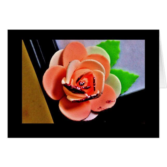Light Pink Rose Cards (Front Horizontal)