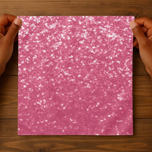 Light pink rose faux sparkles glitter bandana (Creator Uploaded)