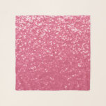 Light pink rose faux sparkles glitter scarf<br><div class="desc">Beautiful girly glamorous soft light pinkish purplish red shiny glitters sparkles trendy modern color. Photo of magenta sparkles glitter! Color of the year in faux sparkles!</div>