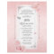 Light Pink Silver Quince DIY Scroll Invitations