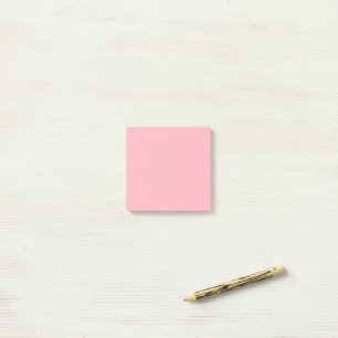 Light Pink Simple 3" x 3" Post-it Notes