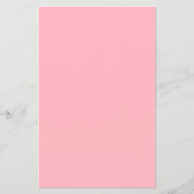 Light Pink Solid Color Flyer (Front)