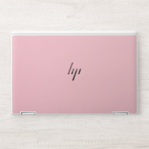 Light Pink Solid Color Girly Pastel HP Laptop Skin
