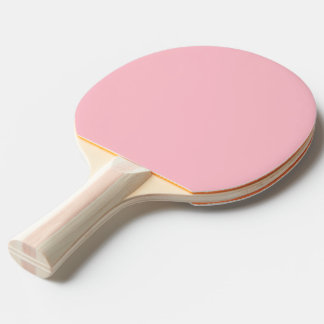Light Pink Solid Color Girly Pastel Ping Pong Paddle