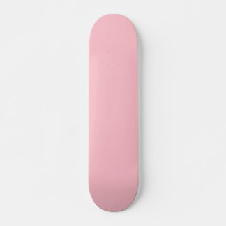 Light Pink Solid Color Girly Pastel Skateboard