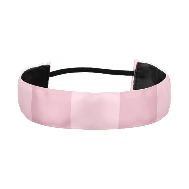 Light Pink Striped  Pattern Headband (Front)