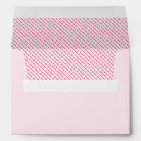 Light Pink Stripes Envelope