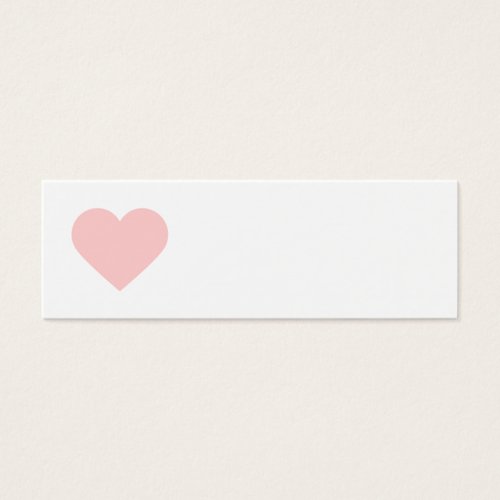 Light Pink Sweet Heart and Chevron Gift Tags