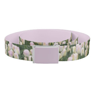 Light Pink Tulips Belt